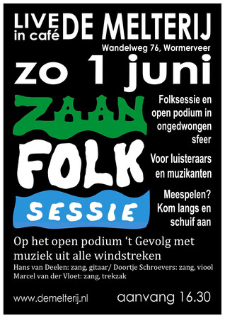 ZaanFolk Sessie 1 juni
