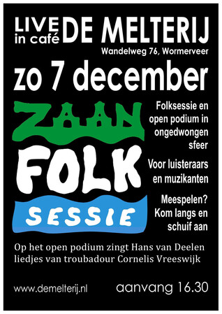 ZaanFolk Sessie 7 december