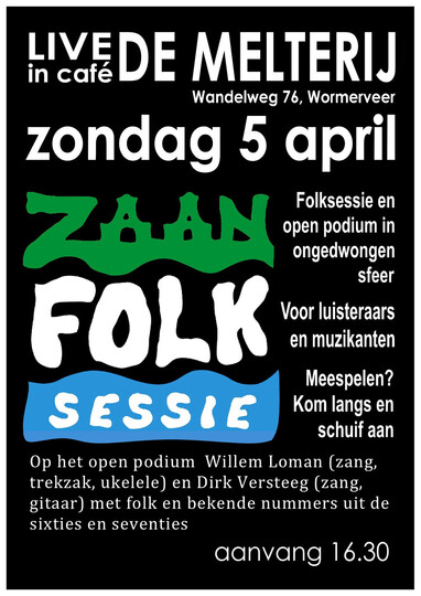 ZaanFolk Sessie 5 april