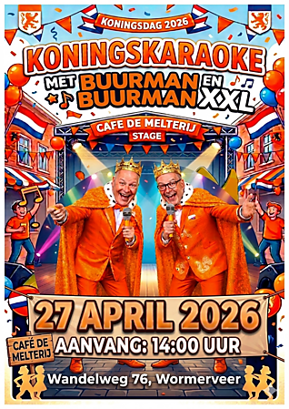 Karaoke op Koningsdag